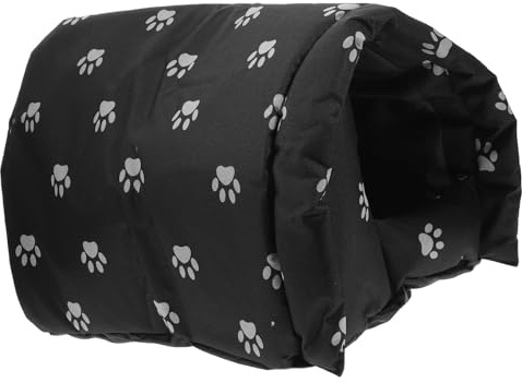 PERSELOSO Katzenhaus für Draußen Halbgeschlossenes Zelt aus Oxford Stoff Warmes Katzenbett für Outdoor Aktivitäten und Kalte Winter