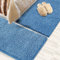 casa pura Shaggy-Bettumrandung Sphinx 3-teilig (Hellblau)