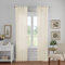 Elrene Home Fashions Rideau de fenêtre à Panneau Simple, Ivoire, 132,1 x 241,3 cm (1