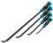 S-H4PBS Lot de 4 pieds-de-biche avec capuchon marteau et manche de protection coudé