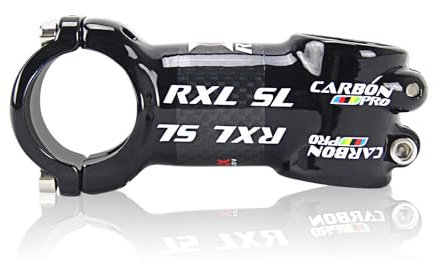 RXL SL fahrradlenker vorbau, 31.8mm Lenker vorbau MTB Carbon rennrad vorbau 3K Glänzend Schwarz 80mm