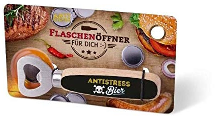 LaVida Flaschenöffner für Dich Antistress Bier