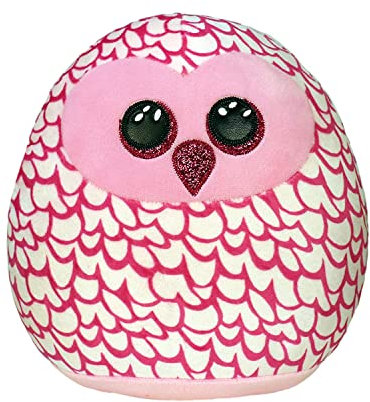 Ty Pinky Eule - Squish-A-Boo Sammlerstück Kuscheliger Stoffteddy - 14