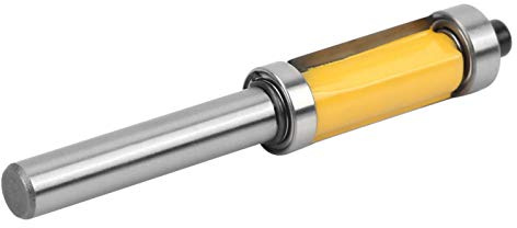 8mm Shank Pattern Trim Router Bit, Double Bearing Router Bit, Shank Pattern Holzbearbeitung Enthusiasten für professionelle Tischler Hartholzindustrie