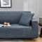 Morbuy Stretch Sofabezug Sofaüberwurf Spandex-Stoff Moderne Minimalismus Bedruckter Antirutsch with Armlehnen Sofahusse Universal Elastisch Couchbezug (3 Sitzer(190-230cm),Dunkelgrau)
