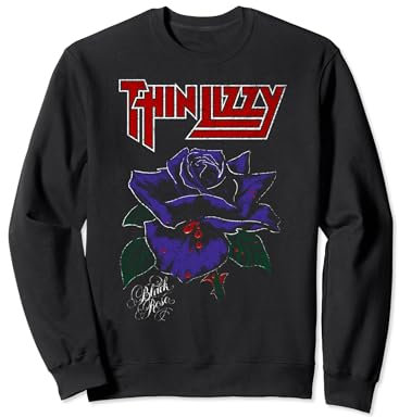 Thin Lizzy – Black Rose Color Sweatshirt