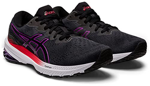 Asics Femme GT-1000 11 Sneaker, Black/Orchid, 38 EU