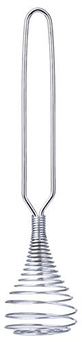 Peowuieu Spring Spiral Wire Whisk, Stainless Steel Whisk, Whisk, Hand Mixer, Milk Egg Stirrer, Mixer Tool, Beating and Stirring Mixer Tool