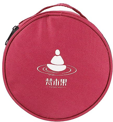 Supvox Tragetasche Für Klangschalen – Robuste Aufbewahrung Mit Reißverschluss Staubschutz Leicht Und Tragbar Ideal Für Kristall-Gesangsschalen Und Geschenk Für Freunde