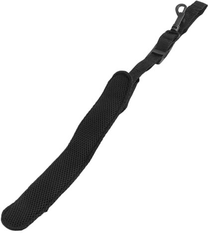 Toyvian 2stücke Verstellbarer Saxophon Nackengurt Strapazierfähigem Nylon Mit Elastischem Haken Für Tenor Und Altsaxophonspieler Und Tragbar Farbe Schwarz