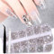 1500 piezas diamantes de uñas, diamantes de imitación transparente, con pinzas y caja de almacenamiento,6 tamaños de diamantes redondos de cristal,para uñas y cara