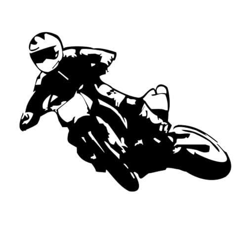 Supermoto Sticker 20 x 15 cm Aufkleber Autoaufkleber Motorrad Anhänger- viele Farben. DIE WERBESCHEUNE
