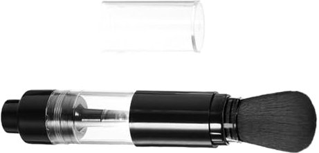 Kuehssn Pinceau à poudre rechargeable, pinceau applicateur rétractable | Pinceau de maquillage à poils doux pour débutants et amateurs de beauté