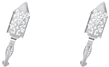 Cucchiai per Bere Pongnas, 1 Pezzo in Acciaio Inossidabile 304 Dal Design Unico, Bicchiere da Cocktail, Filtro per Bere, Cucchiaio in Legno di Assenzio