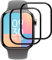 Panzer Schutz Glas für Apple Watch Series 10 42mm, 3 Stück Handy Glasschutzfolie, [9H Härte][Blasenfrei][HD Klare][Anti-Kratzen] Panzerfolie