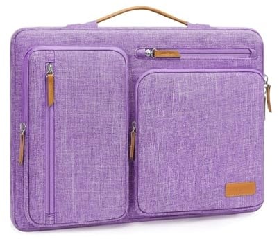 MOSISO 360 Protective Laptop Case 16 inch with Soft Lining, Lilac