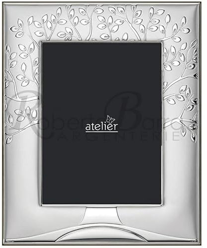 Generico Cornice Portafoto Atelier in Argento PVD, Albero della Vita, 9x13 cm