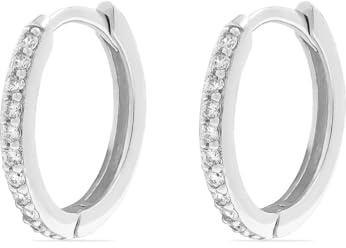 FAVS FAVS Damen-Ohrhänger 925er Silber 22 Zirkon