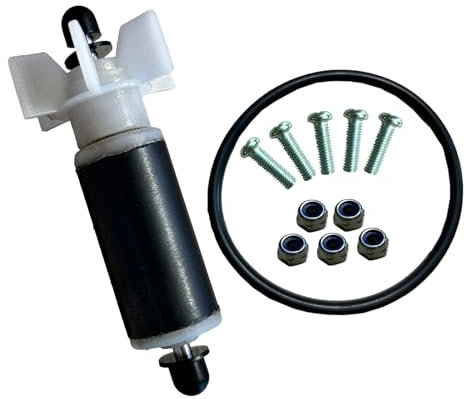 Impeller with Sealing Rings and Screws for Intex Pure Spa Impeller Suitable Model Type SSP-H-10-2 SSPH102 SSP-H-20-M & SB-20M 403M 401M and 637R, Pure Spa Hot Tub Pump Impeller with Shaft and Bushes