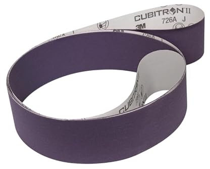 3M Gewebe- Schleifband 726A - für flexible Anwendungen auf Metallen | 75x457 mm | Körnung 240+ | 8 Stück