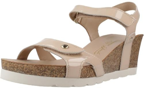Panama Jack Sandales Julia Wedge pour femme, rose B64, taille 39 EU