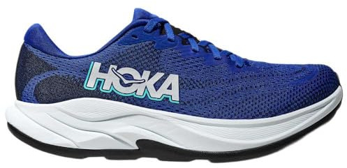 HOKA Womens Rincon 4 Textile Ultramarine Black Trainers 6 UK