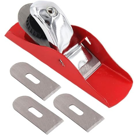 Door Planer, Wood Planer for Doors with 2PCS Spare Blades | Hand Planer Small Wood Plane Door Planer For Internal Doors for Trimming Woods Planning