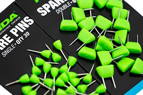 Korda Single Pins for Rig Safes - 30 Stecknadeln für Karpfenrigs, Rig-Nadeln, Fixiernadeln für Tacklebox