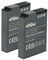 vhbw 2X Batterie Remplacement pour Nikon EN-EL12 pour Appareil Photo (700mAh, 3,6V, Li-ION)