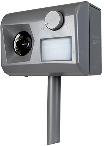 Weitech WK0055 Garden Protector 3 Ultraschall Repeller gegen Katzen, Hunde, Füchse, Marder, Kaninchen, Reiher