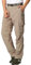 FLYGAGA Herren Outdoorhose Wanderhose Zip Off Hose Abnehmbare Hosebeine Shorts Sommer mit Gürtel Leichte Schnelltrocknend Atmungsaktiv Funktions Trekking Klassischer Cargohose Stil,Khaki,36W/32L