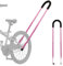 Moshay Children's Bicycle Push Bar and Cycling Learning Aid, Universal Push Bar(pink)