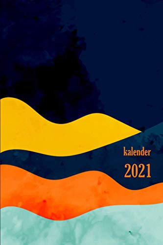 kalender 2021: Terminplaner 2021 A5/ von Januar bis Dezember2021/ mini Planer 2021 | 1 Woche auf 2 Seiten | Kalenderbuch Terminkalender Organizer / Buchkalender Jahresplaner 365 tage