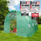 BRAST Serre de Jardin 12m2 (3x6), extrêmement stable -4 tailles diff.-: Tubes d’acier galvanisés et Film spéciale de protect grillagé 175 g/m2 aération optimale montage rapide serre de jardin tunnel