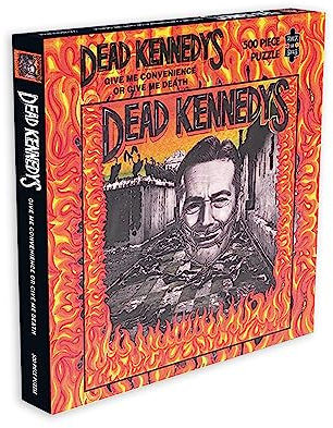 Zee Productions Dead Kennedys Jigsaw Puzzle Give Me Convenience Or Give Me Death Nue 500 Piece