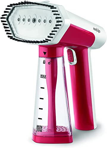 Ufesa GS1600 Ferro da Stiro Verticale a Vapore, 1600 W, Vapore 30g /min, Elimina Pieghe, Odori, Virus e Batteri, Rosso