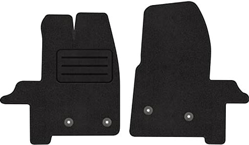Vorne Velour Fußmatten Satz für Ford Transit MK8-2-teilig - Passgenau
