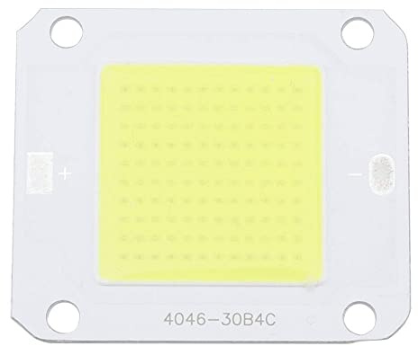 Garosa COB-LED-Panel, 50 W DC12V, LED-COB-Chip-Lampenperlen, Flutlampe, Kaltweißes Licht 6500K