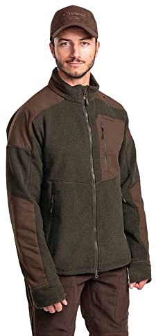 Pinewood Fleecejacke Smaland Forest Oliv XL
