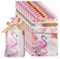 Hwtcjx 20 Stück Geschenktüten, Plätzchentüten, Geschenktüten Geburtstag, Tüten Kindergeburtstag, Mitgebsel Tüten, Bunte Geschenktüten, für kindergeburtstag, Party, Weihnachten (Flamingo)
