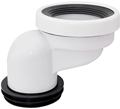 Generic Offset Toilet Flange, Connector Easy Install, Change Place Extension Toilet Flange Shifter for Tub Waste Closestool Drain Pipe Repair, Remove 10cm
