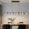 Mikeru 120cm Spirale Hängelampe, Kreative LED Pendelleuchte, Esszimmerlampe Dimmbar 10% - 100% Helligkeit, 3000k/4500k/6000k Lineare Kronleuchter, Höhe 150cm Einstellbar Für Esszimmer, Wohnzimmer