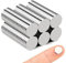 KOBOKO 50 Stück Neodym Magnete, 10×2mm Magnet Selbstklebend Stark,Neodym Magnete Extra Stark,Magnettafel Kühlschrank