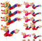 Dragon du Nouvel An chinois 12pcs 4 styles 3d Papier Dragon marionnette Bricolage Decoration Nouvel an Chinois