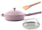 Our Place 26.7 cm Ceramic Nonstick Skillet Pan, Toxin-Free with Stainless Steel Handle, Oven Safe - Lavender