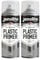 JENOLITE Plastic Primer Spray Paint | GREY | 2x400ml | Premium Quality Plastic Primer | Promotes Adhesion | Primer Spray Paint for Automotive, Garden Furniture, Models & Other Hard Plastics