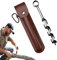 1/2 Stück Bushcraft Gear Handbohrer, Augenbohrer, tragbares Werkzeug zum Bohren zusätzlicher Löcher für Camping, manuelles zum Bohren von Löchern