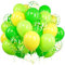 Ousuga Palloncini Gialli Verdi, 60 Pezzi 12 Pollici Palloncini Verde Lime Opaco Coriandoli Palloncini Lattice per Ragazzi Uomini Compleanno Addio al Nubilato Matrimonio Baby Shower Hawaii Dinosauro
