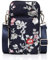 YWKJDDM Handytasche Zum Umhängen Damen, Handytasche Mädchen, Handy Umhängetasche, Handy Schultertasche Mini Crossbody Tasche Damentasche für Frauen Kleine Umhängetasche Brieftasche(Blaue Mondblume)