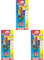 Maped - ergonomische Drei-Kant-Buntstifte, Farbstifte COLOR'PEPS STRONG - x12 Stifte + x12 Namenssticker (Packung mit 3)